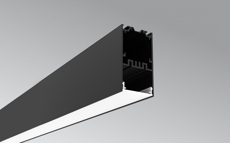 40mm LED Linear Profile with reflector