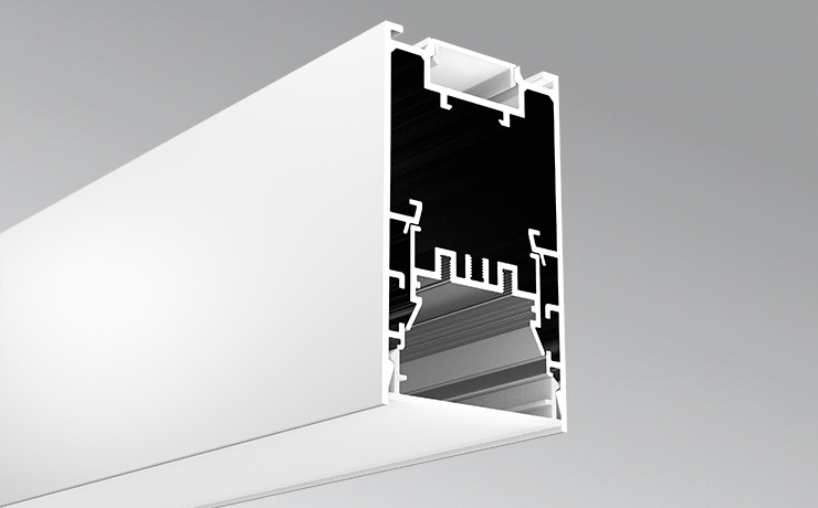 50mm up and down LED Linear Lighting with free combination lens