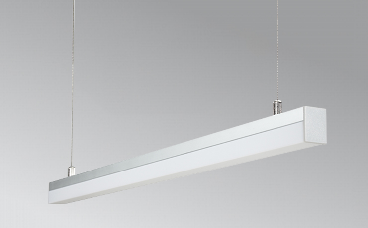 Surface Mounted Linear LED Aluminum Profile with Square Cover