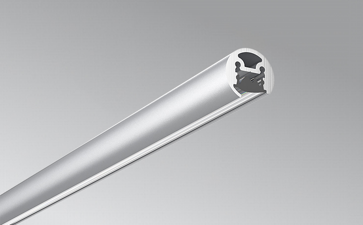 Aluminum LED Profile For picture light With Asymmetric Lens