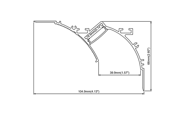 Wall washer light for drywall