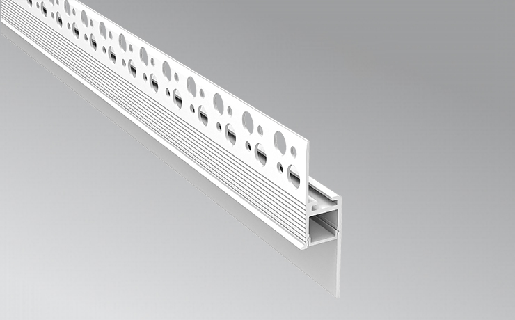 Aluminum led profile for skirting board