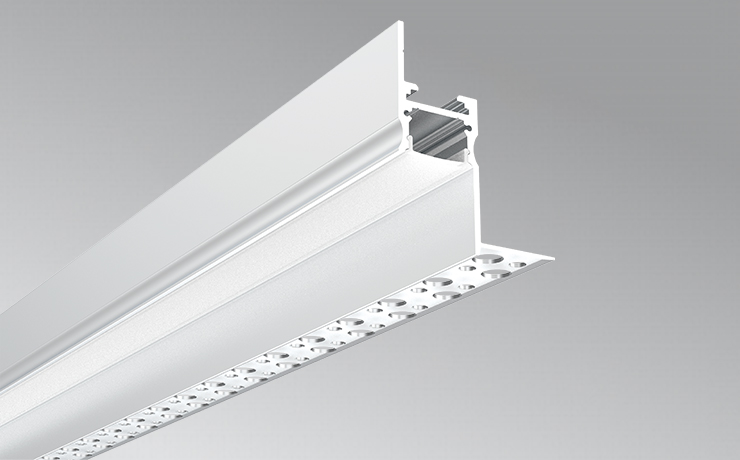 Trimless Recessed Low Glare Shadow Line LED Channels