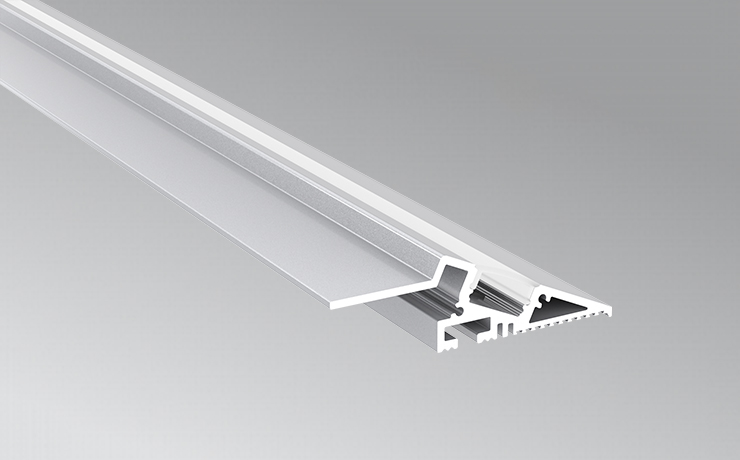LED aluminum profile for cove lighting used on drywall