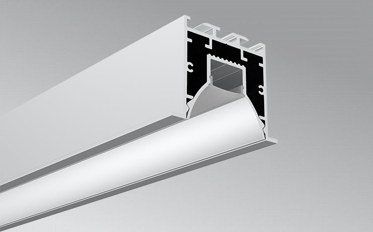 Trimless Recessed Aluminum LED Profile For Drywall