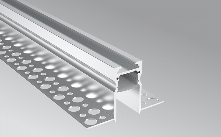 Trimless Aluminium LED Light Channel For Architectural Lighting