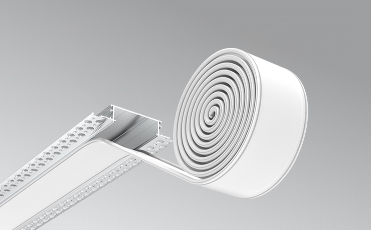 LED Light Diffusers With Long Flange For Ceiling