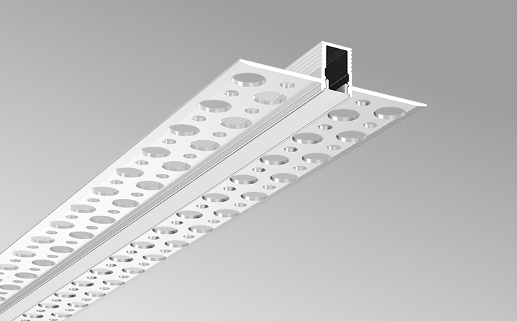 Slim Trimless Recessed LED Tape Channel For Drywall