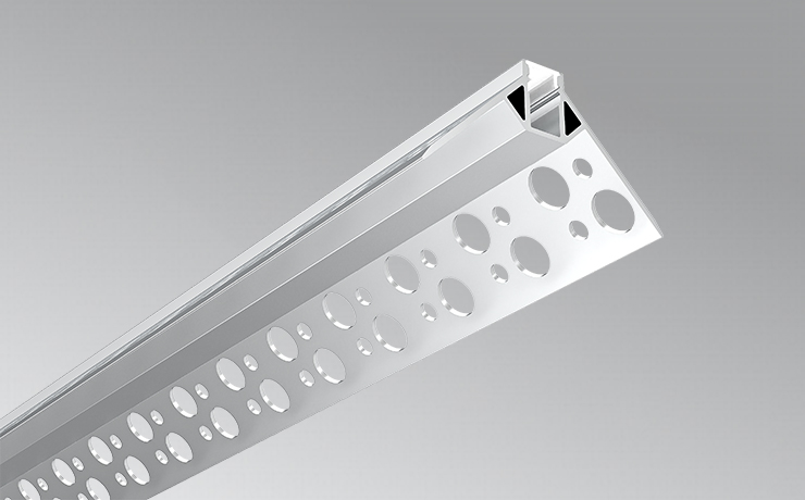 12.5mm Drywall Inside Corner Plasterboard Light Channel
