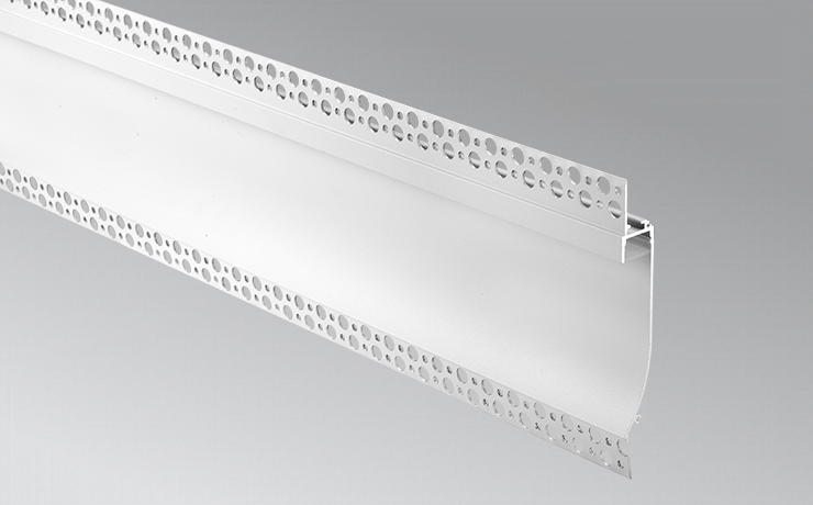 Trimless Recessed LED Strip Channel For Gypsum Boards
