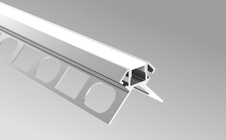 Outside Corner 10MM Marble LED Profiles